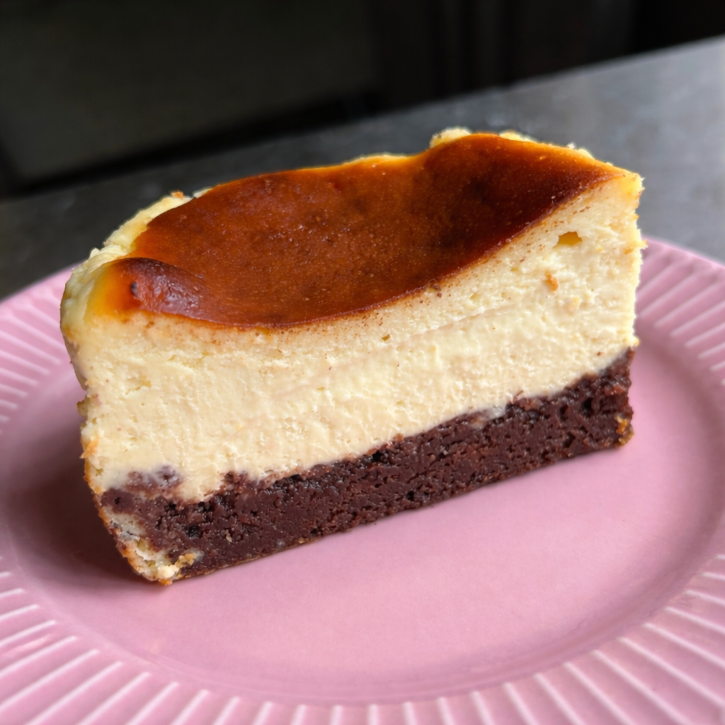 Basque Brownie Cheesecake