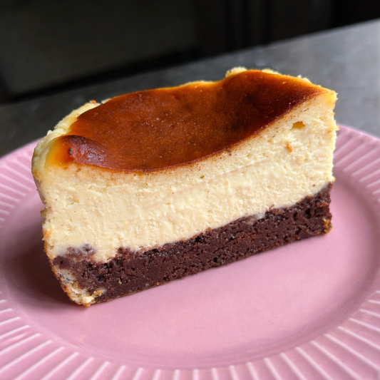 Basque Brownie Cheesecake