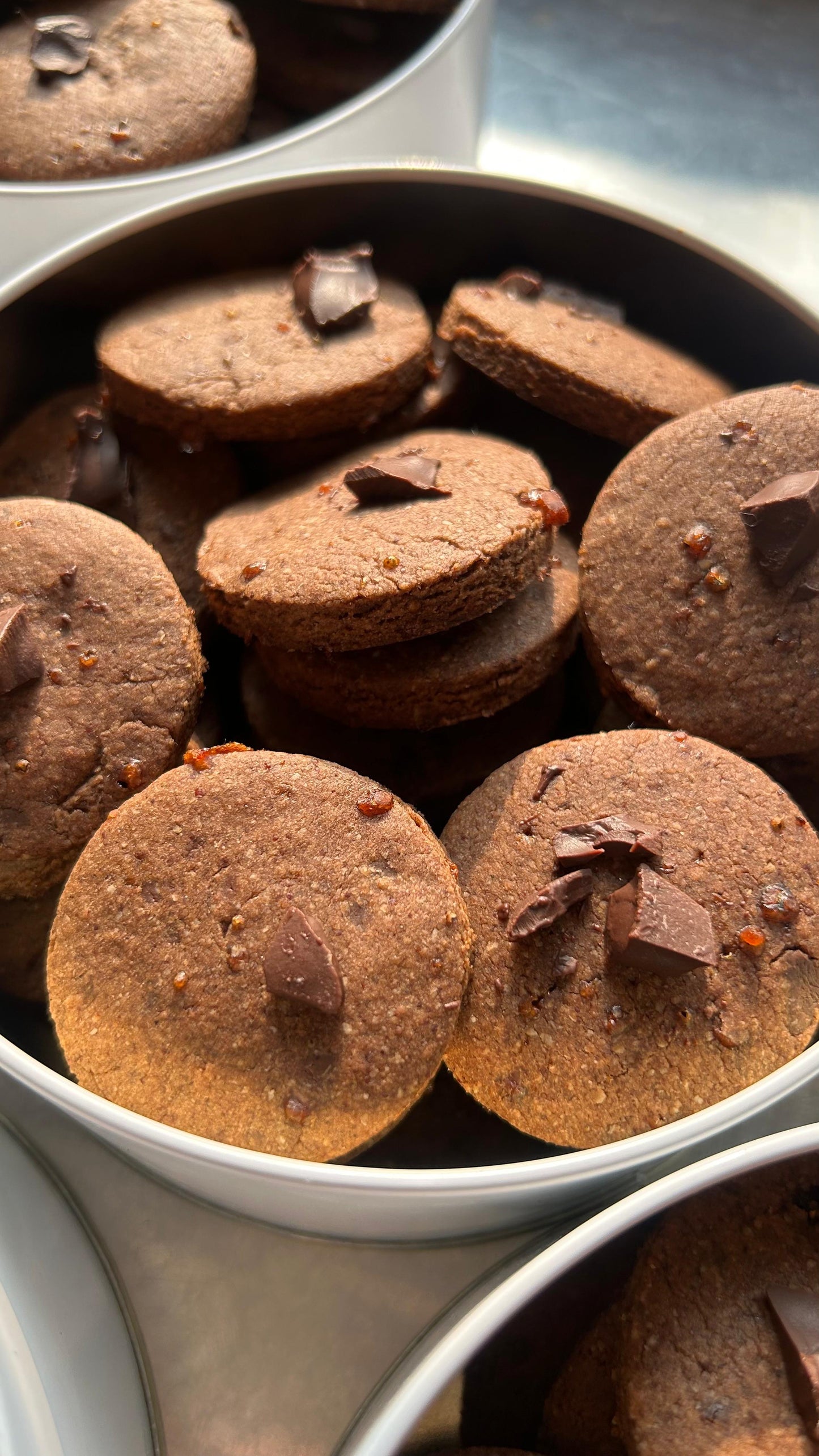 Ragi Whole Wheat Jaggery Chcolate Cookies